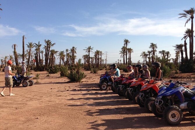 1/2 journée Quad Palmeraie Marrakech - What the $33.73 price really covers