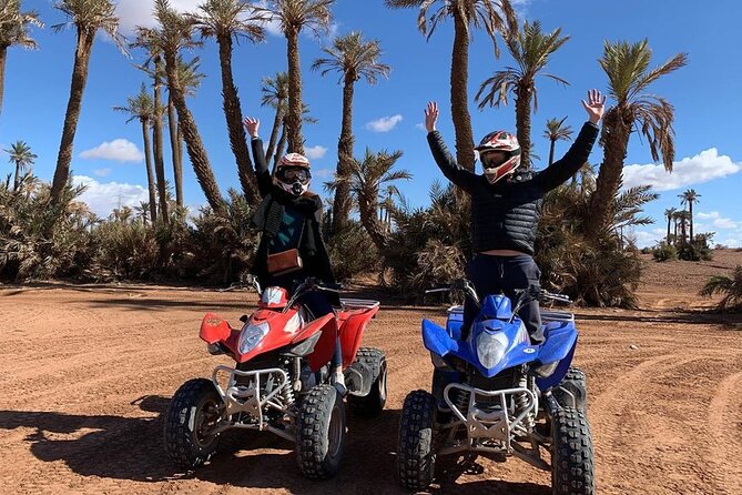1 Day Quad Marrakech Palmeraie Desert Jbilet - Reaching the Jbilet desert