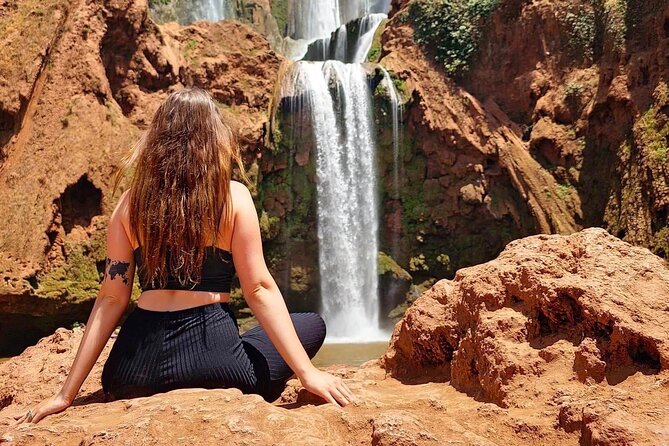 1 Day Tour from Marrakech To Ouzoud Waterfalls Small-Group - The short boat ride and swimming option
