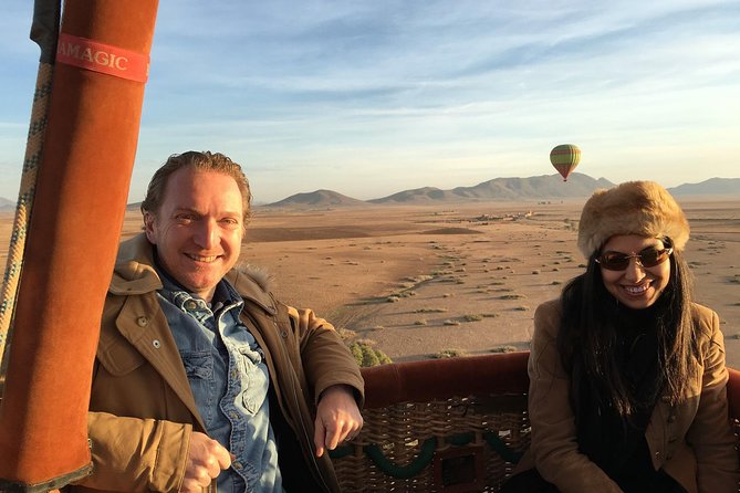 1-hour Private TOP VIP Hot Air Balloon Flight North Marrakech with Breakfast - One hour above the Jbilet Mountains and Atlas Mountains
