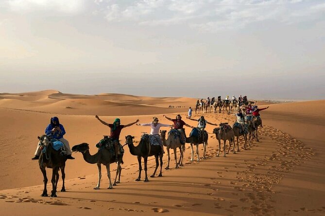 1 night Camel Treking in Merzouga Desert Luxury Camp - 4 p.m. departure from Merzouga