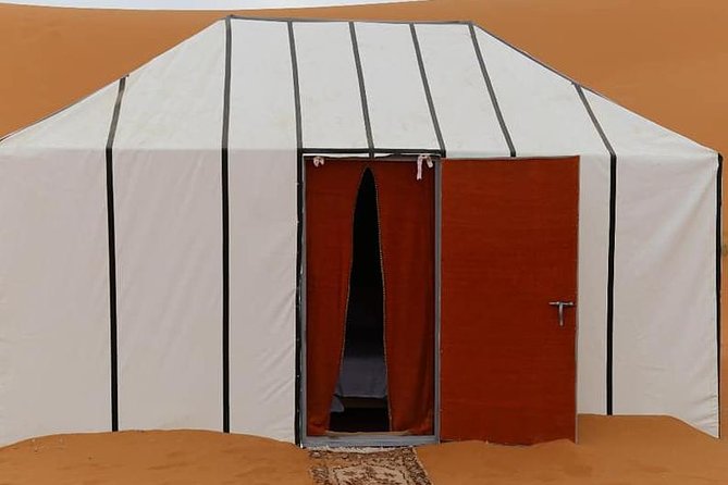 1 Night Camel Trekking Tour in Merzouga Desert Camp - From Riad Akabar to the dunes