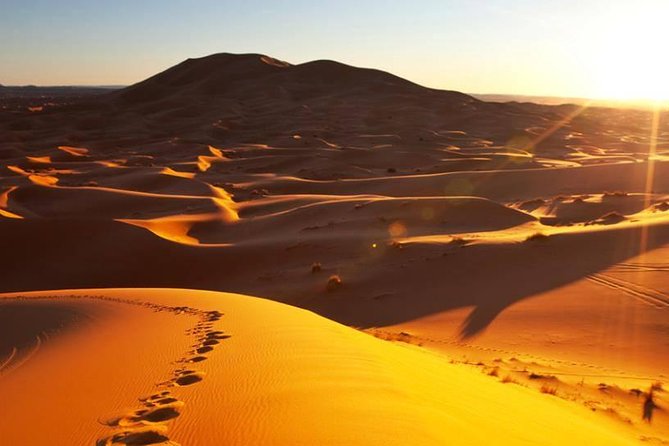 1 Night Camel Trekking Tour in Merzouga Desert Camp - Sunrise, breakfast, and the useful hotel return