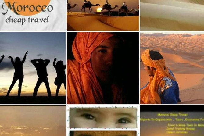 1 Night Camel Trekking Tour in Merzouga Desert Camp - The camel ride across Erg Chebbi
