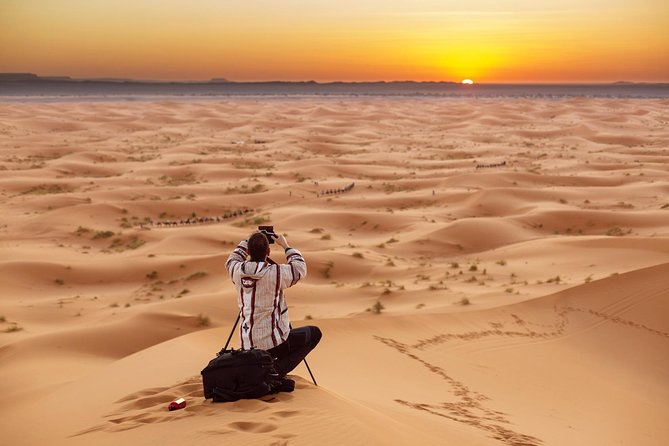 1 Night in desert Merzouga with Camel trek - Erg-Chebbi, Morocco - Your private Berber tent at the desert camp