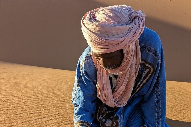 2-Days Desert Tours from Fes with Overnight in Luxury Camp - Camel trekking into Erg Chebbi at sunset