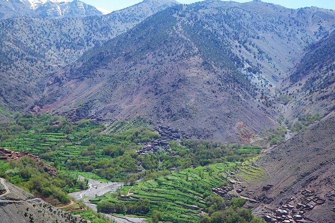 2 days Mount Toubkal Trek from Marrakech - The descent to Imlil and ride back to Marrakech