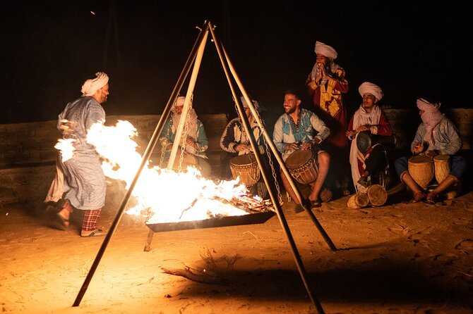 2 days Sahara tour with overnight in luxury desert camp - A luxury camp with dinner and Berber music