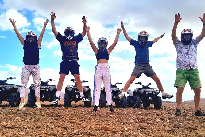 2 Hours Quad Excursion in the Heart of the Atlas Mountains - Getting equipped before the ride
