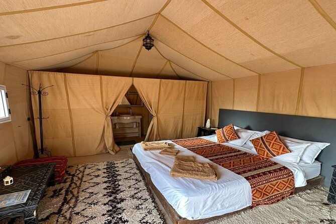 2 Nights in Luxury Camp and Camel Trekking in Merzouga Desert - The first 40-minute camel ride to sunset