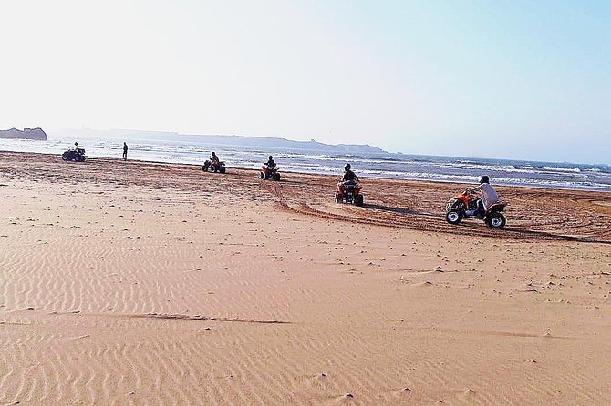 2h quad bike on the beach and in the dunes - Crossing Diabat toward the Atlantic