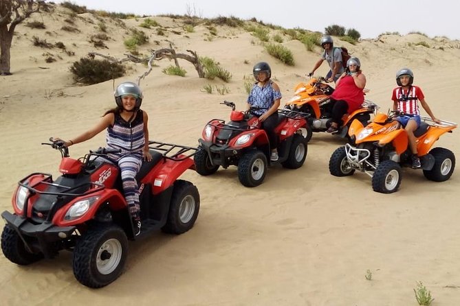 2h quad bike on the beach and in the dunes - Why the private format matters