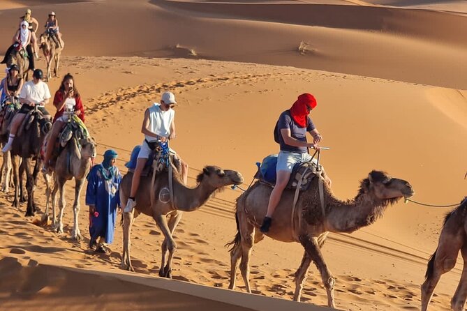 3 days from Marrakech to Merzouga Desert with Luxury Camp - Argan oil, lunch, and Ait Ben Haddou