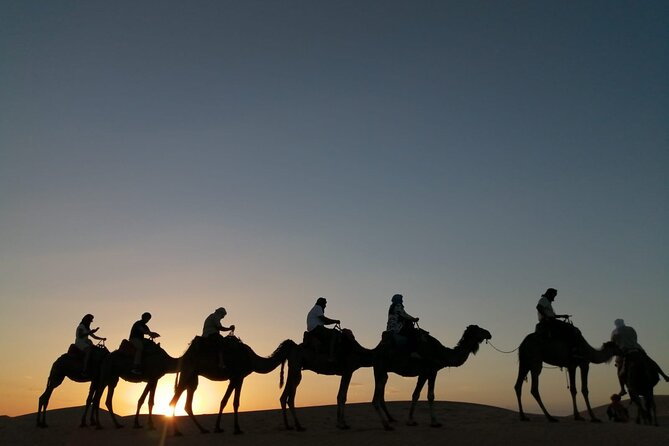 3-Days Merzouga Desert Guided Tour from Marrakech To Fez - The camel ride and night at the desert camp