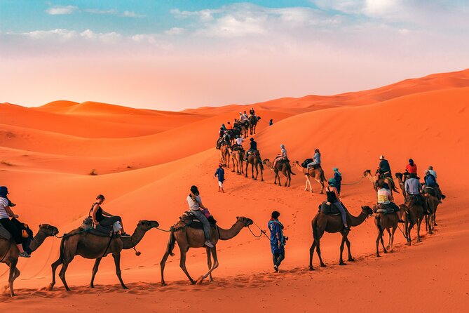 3-Days Morocco Desert Tour from Marrakech to Marzouga - Day one: Marrakech to Ait Ben Haddou and the Valley of Roses