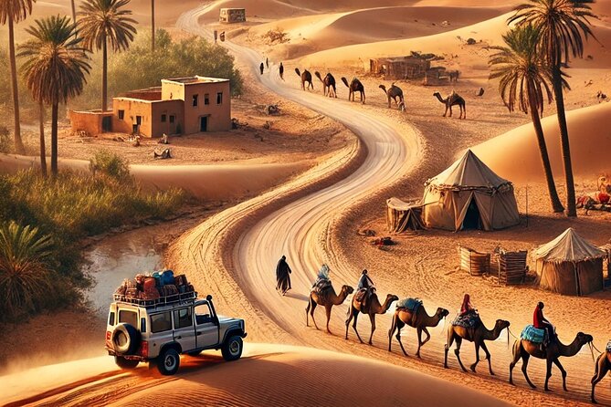 3 Days Tour From Marrakech To Merzouga - Best Marrakech Tours - Ait Ben Haddou and its earthen towers