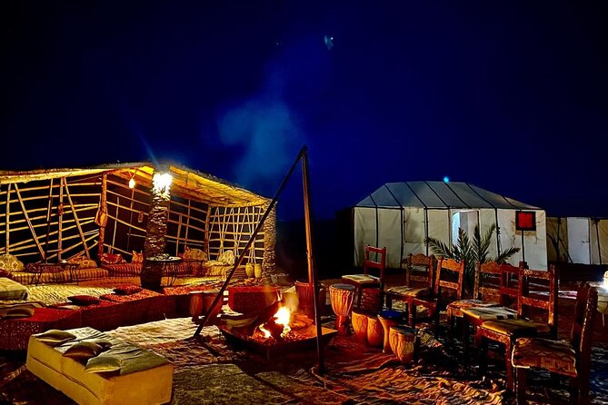 3 Days Tour luxury Experience in the great Sahara in Merzouga. - First night near Dades means dinner and a late arrival