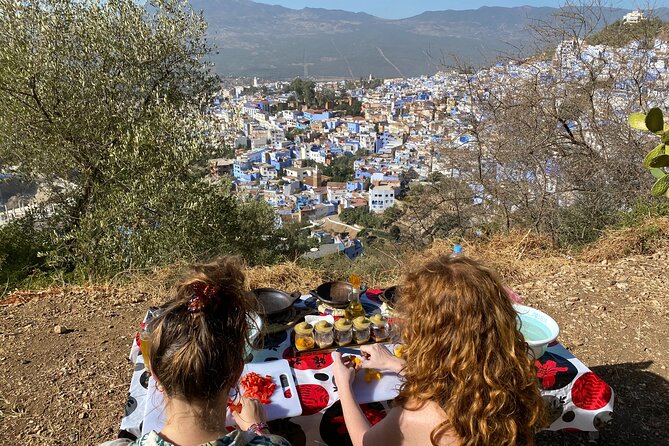 3-Hour Cooking Class overlooking the Blue City - Morning class or sunset dinner?