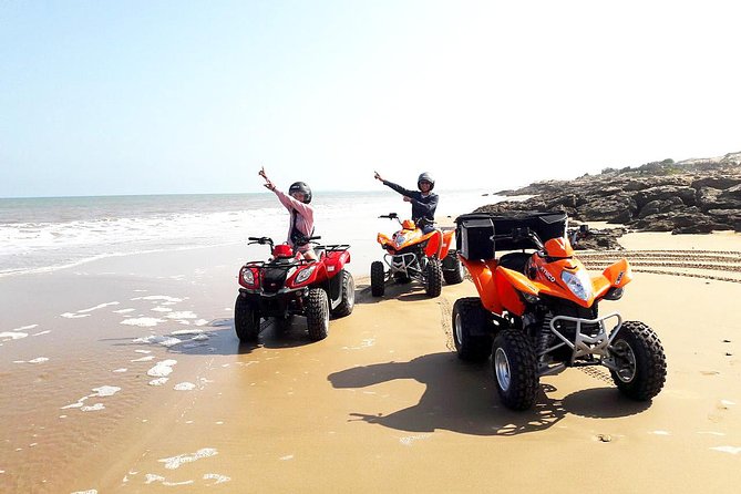 3h quad bike: Thrills in the beach and dunes - From Essaouira to Quad Attitude in Diabat