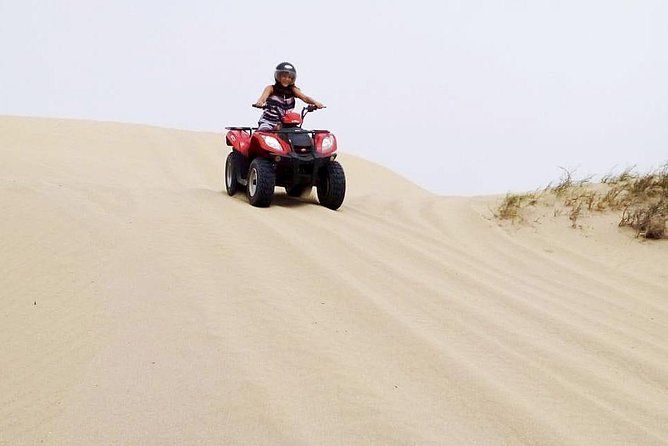 3h quad bike: Thrills in the beach and dunes - Cap Sim, forest tracks, and rougher ground