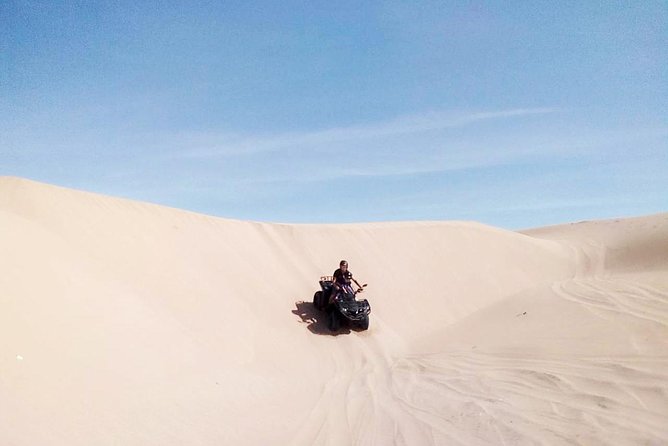 3h quad bike: Thrills in the beach and dunes - The first lesson: gaining control before gaining speed