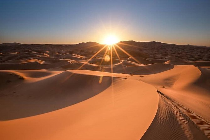 4 Day Desert Tour from Marrakech to Fes via Merzouga Sahara (Erg Chebbi) - Sunrise over Erg Chebbi and the Khamlia visit