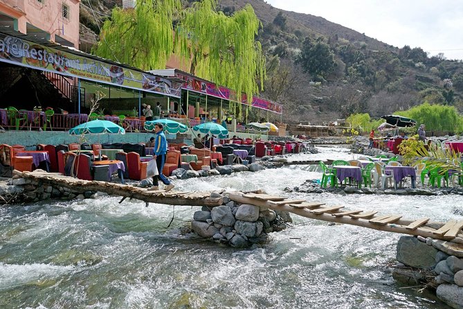 A Journey to Ourika Valley & Waterfall - Lunch beside the Ourika River