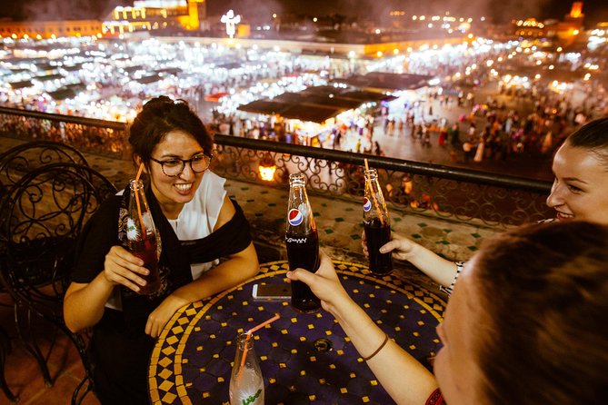 A Magical Evening in Marrakech: Private City Tour - The view from Le Grand Balcon du Café Glacier