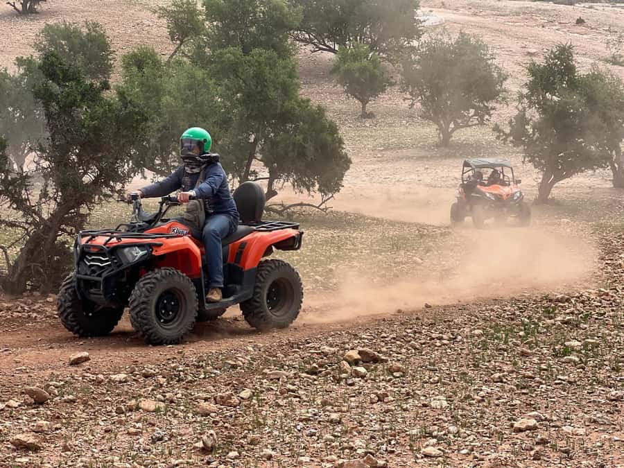 Agadir: Agafay Desert Quad Biking With Goats On The Tree - Getting from Agadir to the ATV camp