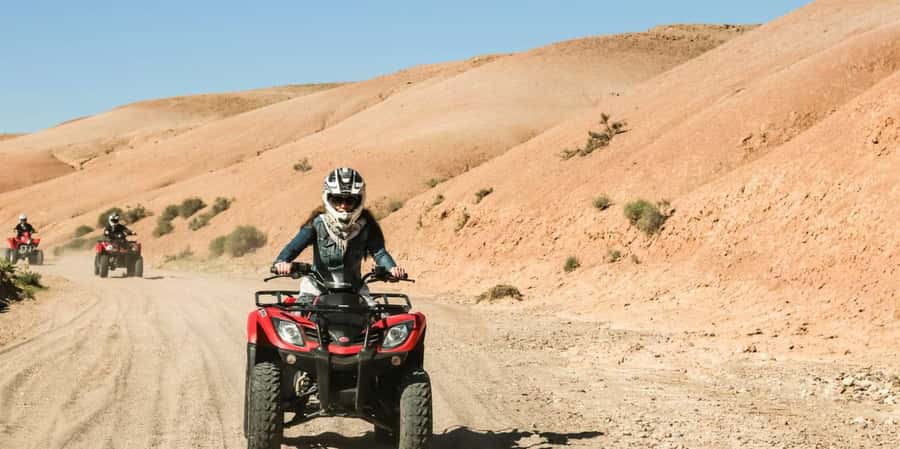 Agadir: ATV Quad Biking and Goats On Argan Trees with Tea - What the dust and terrain really feel like