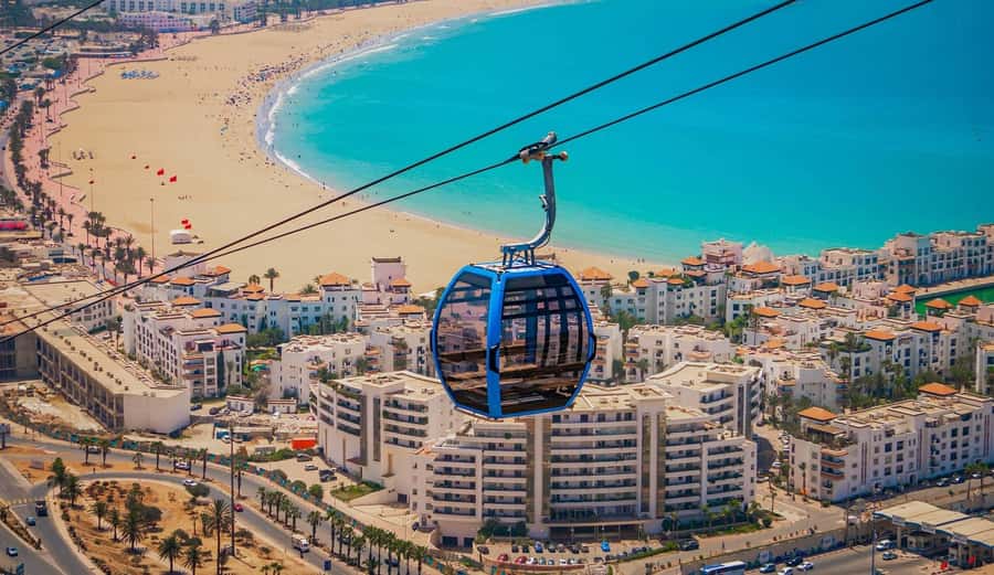 Agadir: Cable Car Ticket and Guided City Tour - The drive between sights adds useful context