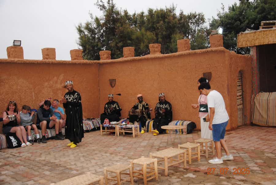 Agadir: Camel or Horse Ride + BBQ & Transfer Sunset Optional - Moroccan BBQ, couscous, tea, and evening music