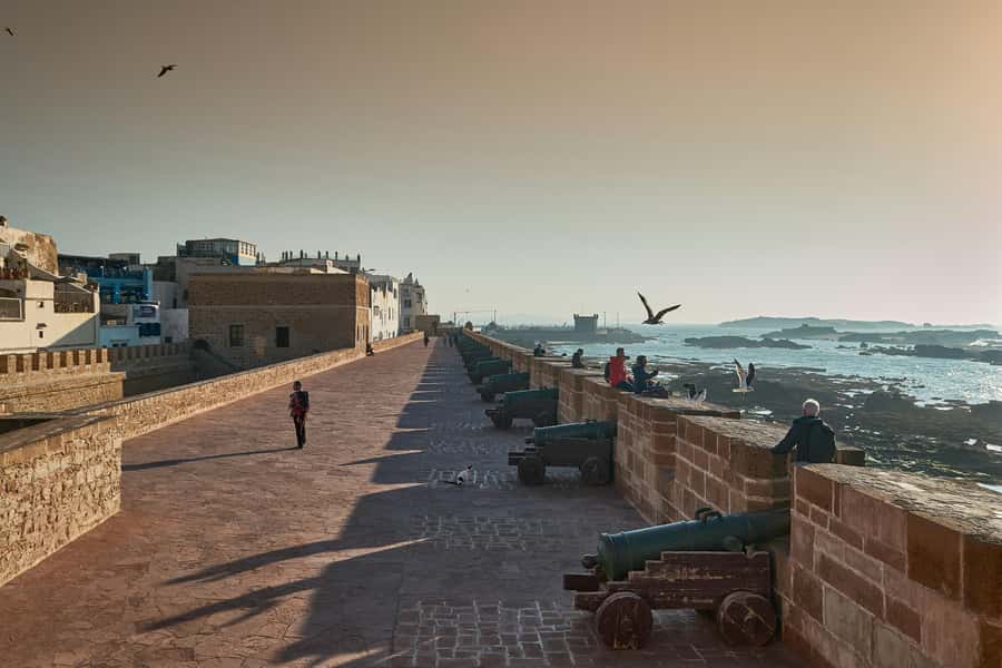 Agadir: Essaouira Guided Day Trip - Walking the Skala de la Kasbah ramparts