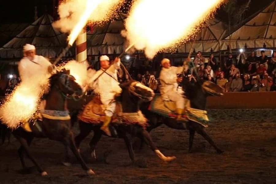 Agadir Fantazia Berber Night Show with Dinner - Music, dancers, and the indoor acts