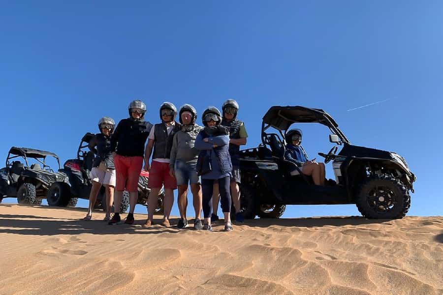 Agadir: Half-Day Desert Dunes Buggy Safari - The mint-tea break and beach photo stop