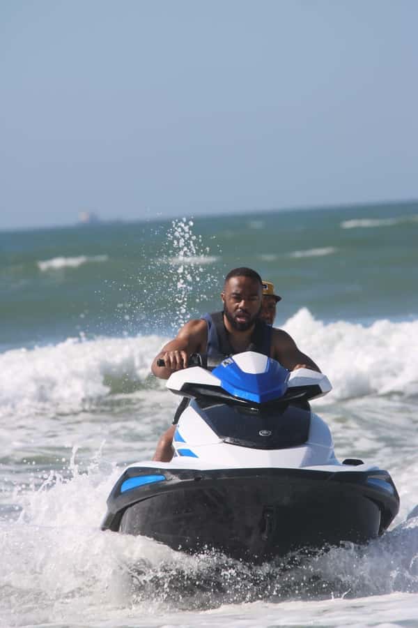 Agadir: Jet Ski Adventure W- Optional Quad Bike on The Beach - Taking the short ride from Agadir Beach