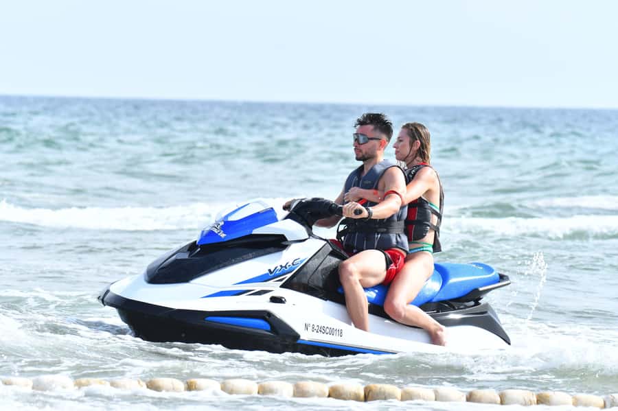 Agadir: Jet Ski Adventure W- Optional Quad Bike on The Beach - The guide and safety briefing