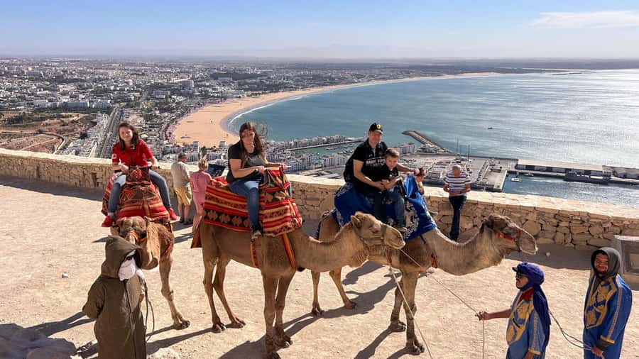 Agadir: Kasbah, Souk, and Marina City Tour with Hotel Pickup - Mohammed V Mosque and the modern city