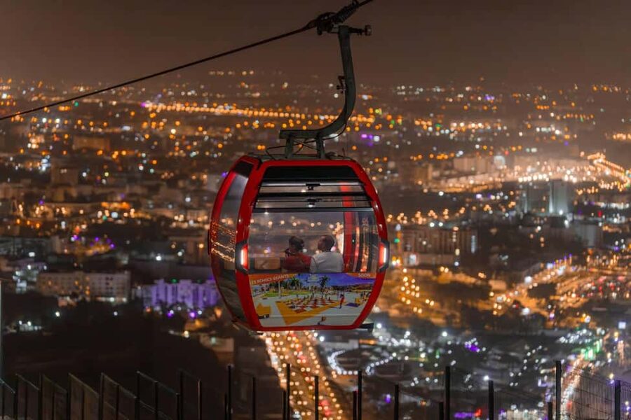 Agadir: Night Cable Car Round-Trip Ticket - Key points at a glance