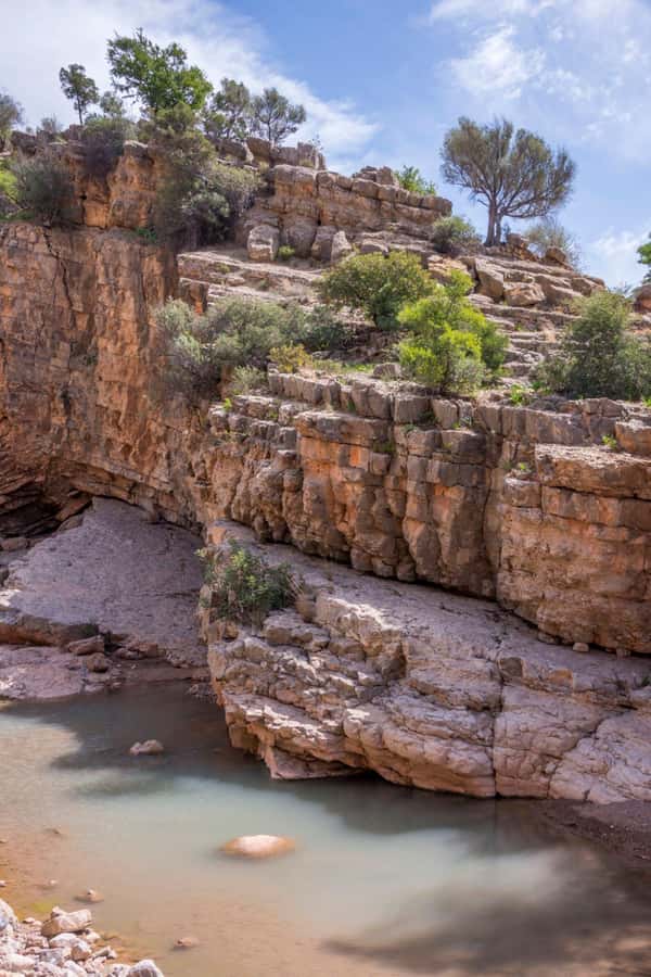 Agadir or Taghazout: Paradise Valley Atlas Mountain Trip - Reaching the pools and choosing your pace
