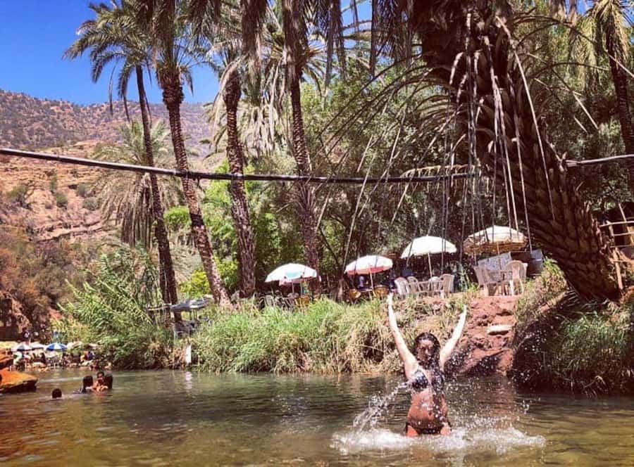 Agadir or Taghazout: Paradise Valley Atlas Mountains - The road from Agadir to Immouzar