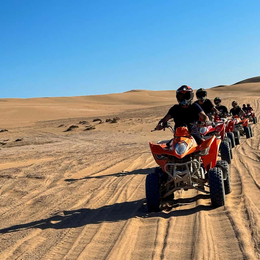 Agadir: Quad Biking Ride Desert Adventure - Safety checks and practice laps
