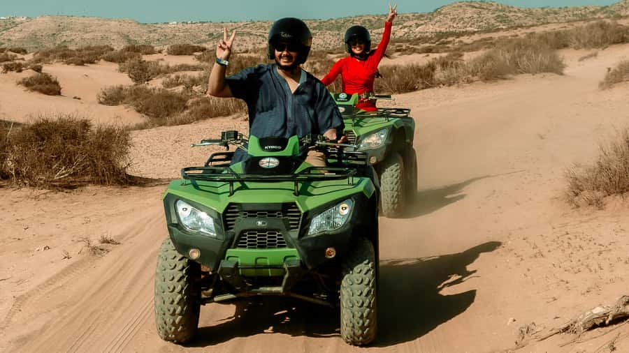 Agadir: Quad Biking Ride Desert Adventure - Mint tea in a Berber village