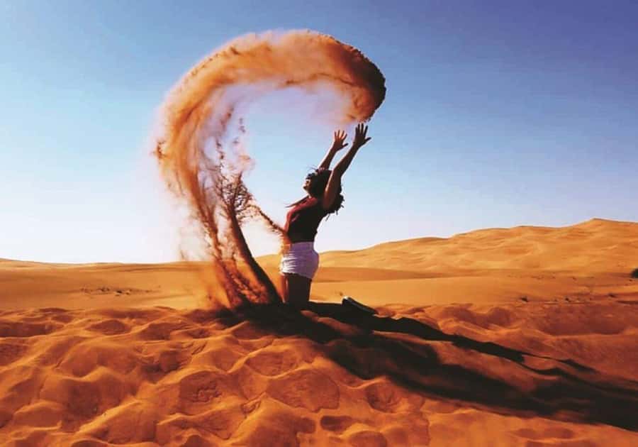 Agadir/Taghazout: Beach Quad Bike & Desert Sandboarding Tour - The camel ride and Moroccan tea stop