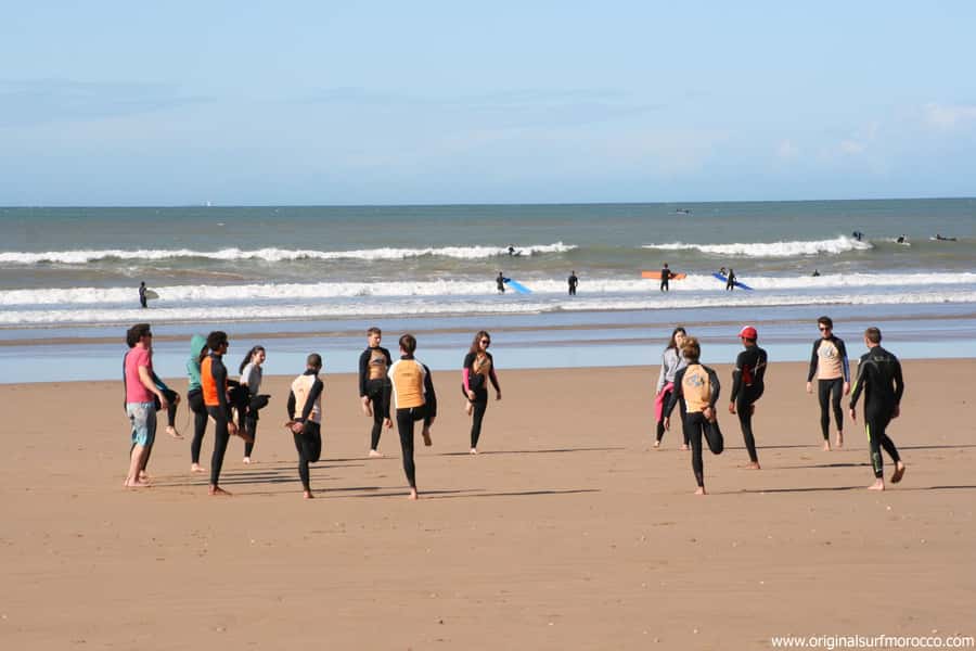 Agadir: Taghazout Beach Surf Lesson with Lunch and Transfer - The afternoon session and free surf time