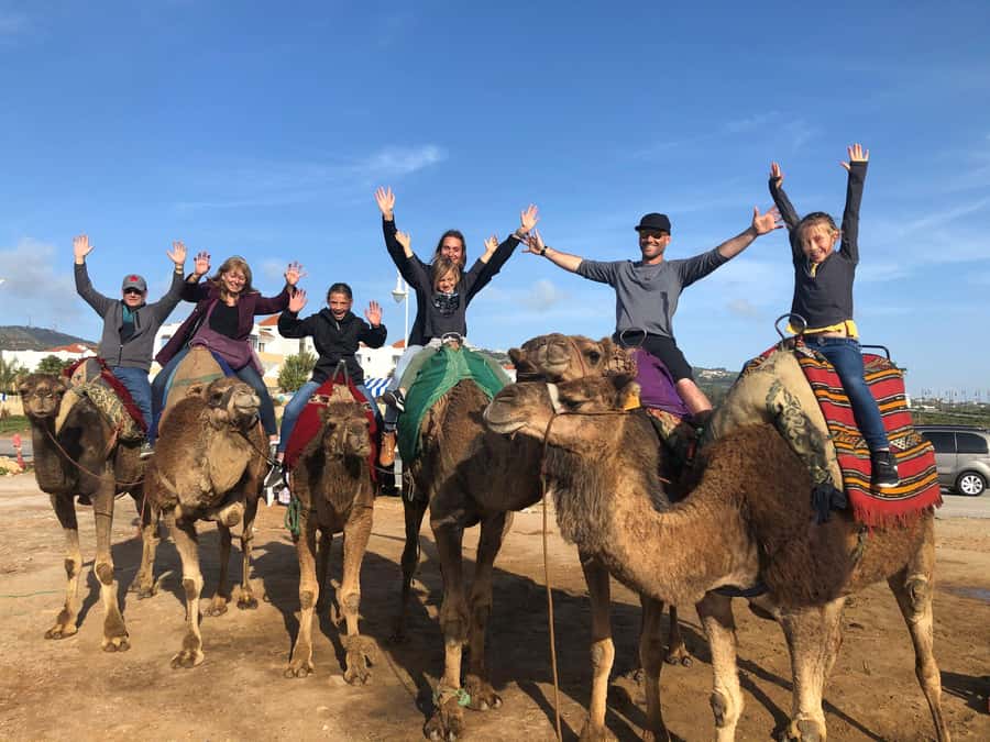 Agadir/Taghazout: Camel Ride with Tea Drink and Transfers - The setting: open views, greenery, and some rough edges