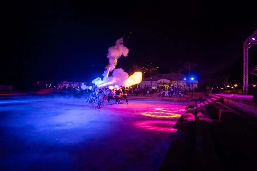 Agadir / Taghazout : Chems Ayour Fantasia Show & Dinner - Music between the courses
