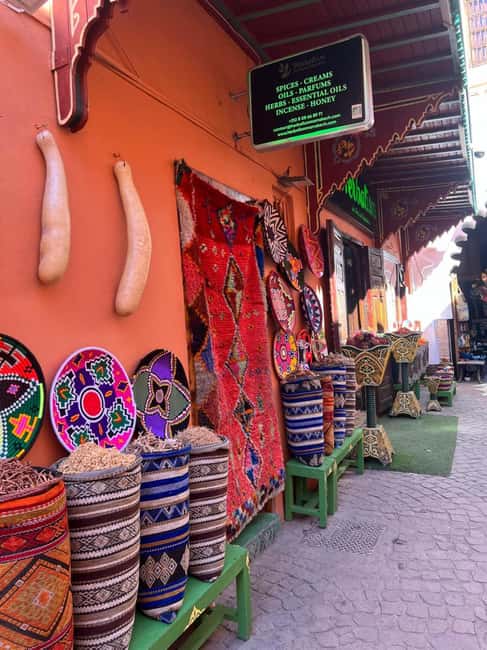 Agadir/Taghazout : Marrakech Guided Tour old Medina & Souks - Free time for shopping, food, and a rooftop view