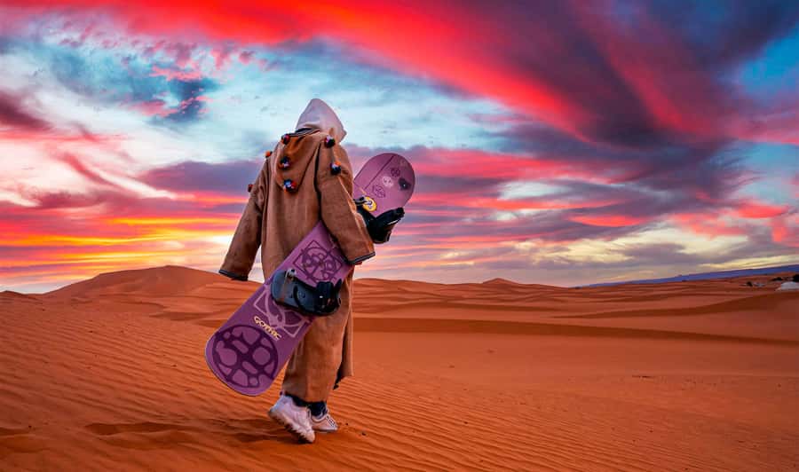 Agadir/Taghazout: Quad Bike and Sandboarding Tour - From Agadir to Sidi Toual Beach