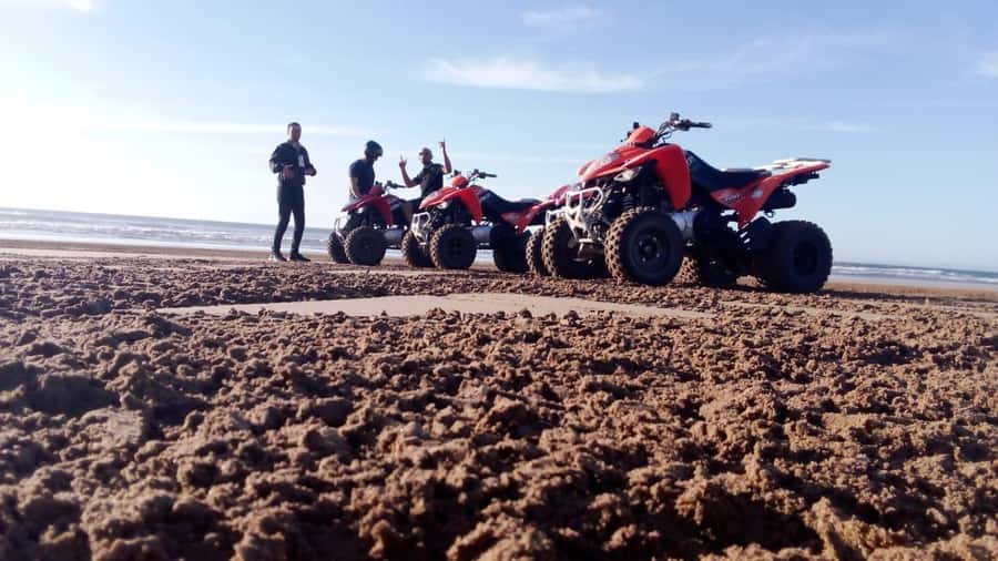 Agadir/Taghazout: Quad Bike and Sandboarding Tour - Mint tea and a Berber-style stop